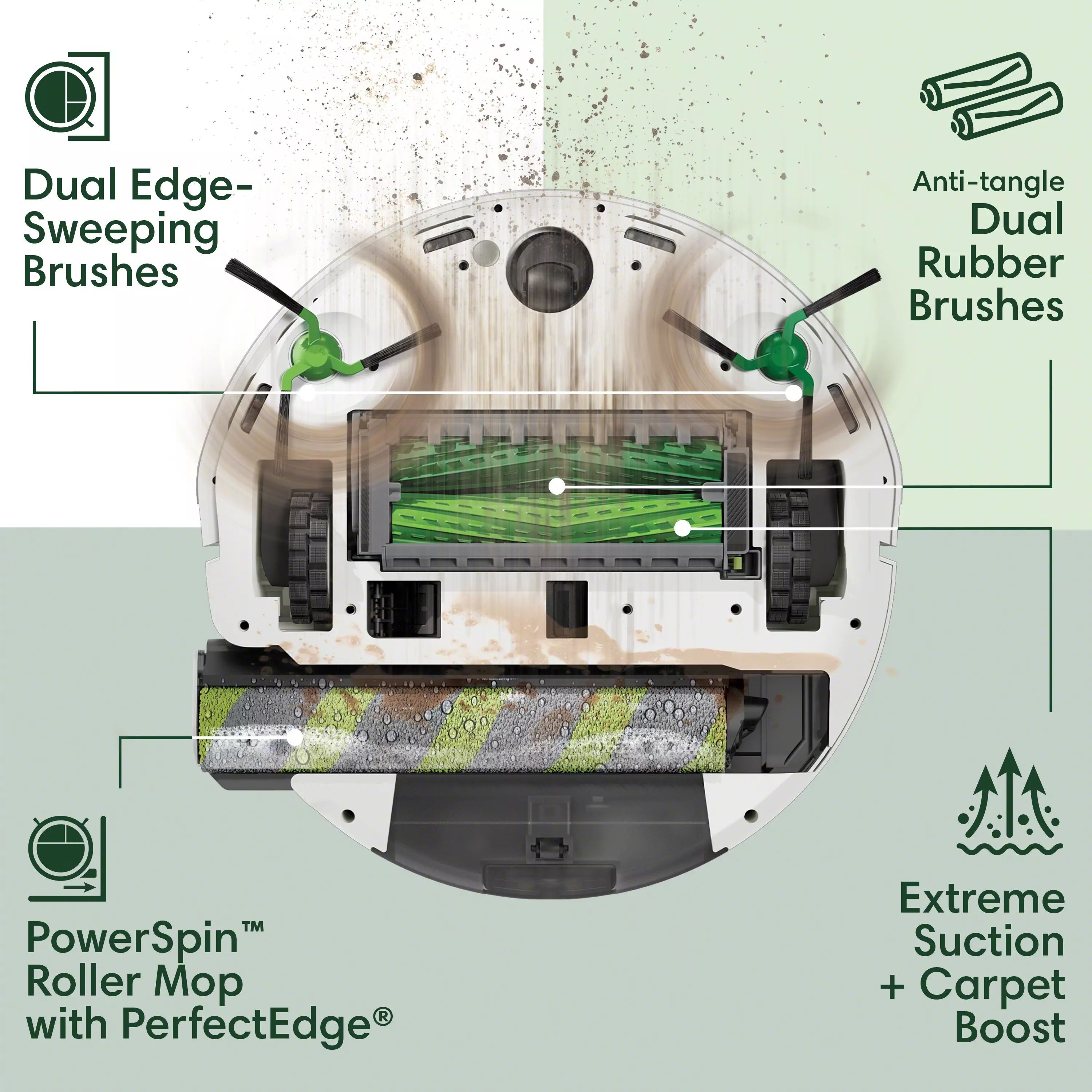 Roomba® Max 705 Combo robot + AutoWash™ dock - White